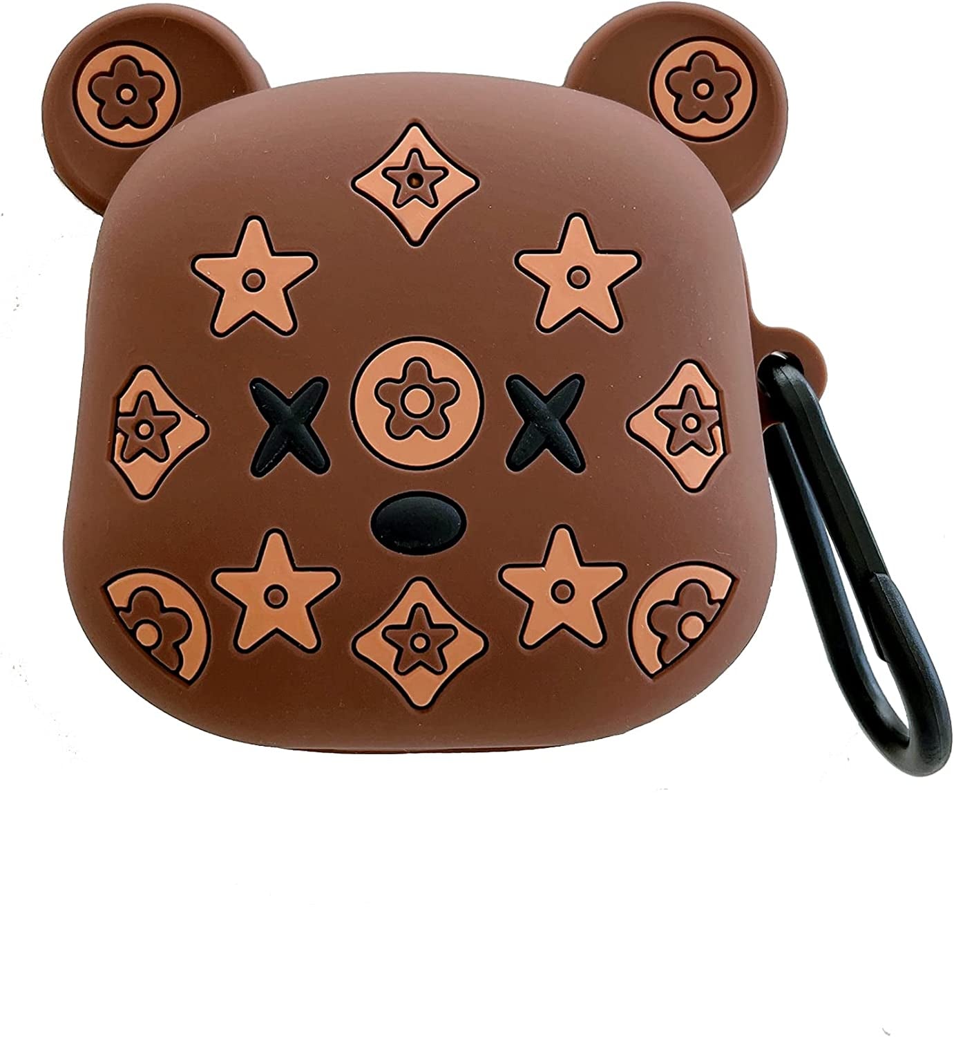 KIRDEIVY Cute 3D Cookie Bear Silicone Case - Anti-Fall, Anti-Slip, Waterproof Cover for Beats Fit Pro  KirDeivy Cute Bear Beats Fit Pro 