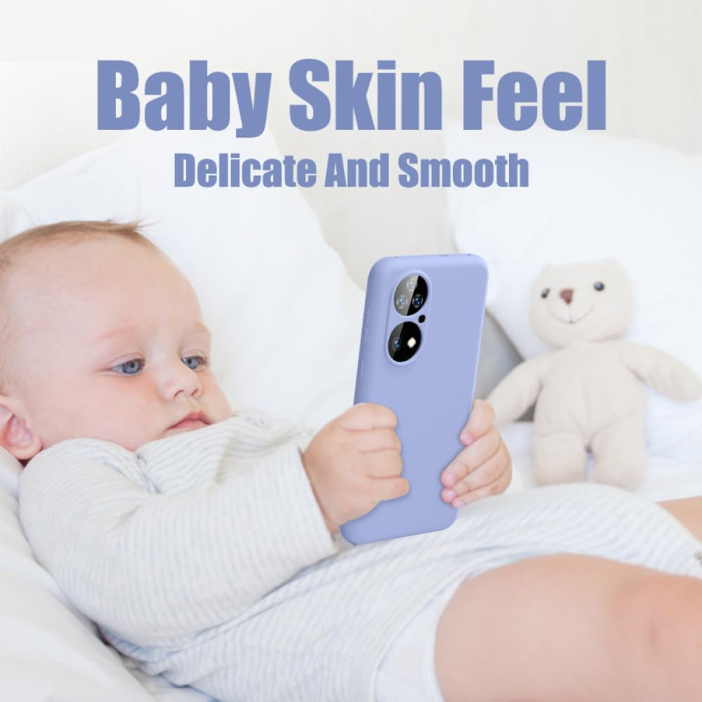 YOGISU Liquid Silicone Case for Huawei P30 P40 P50 Pro Lite Shockproof Cover for Huawei Mate 20 Pro Phone Cases Accessories,3,For Huawei P20  YOGISU   