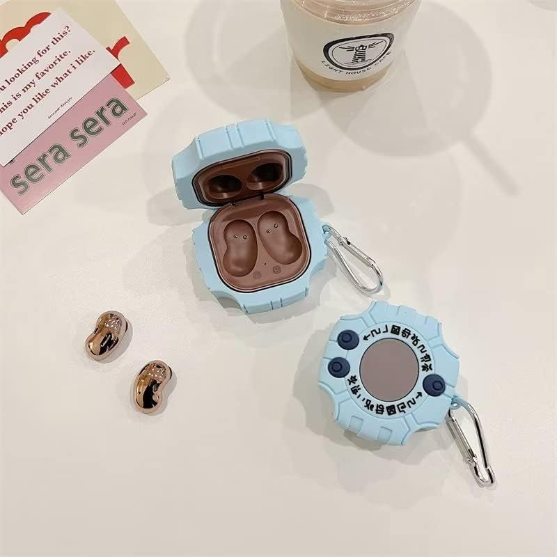 Case for Samsung Galaxy Buds 2 & Buds Live & Buds Pro, Soft Silicone 3D Cute Cartoon Character Kawaii Fashion Cover Animal Design (Digimon)  Angelcityus   