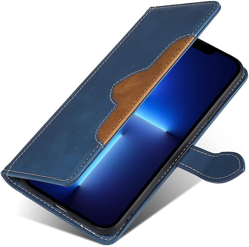 Fansipro Phone Cover Wallet Folio Case for LG G7 THINQ, Premium PU Leather Slim Fit Cover for G7 THINQ, 2 Card Slots, Easy Carry, Blue  Fansipro   