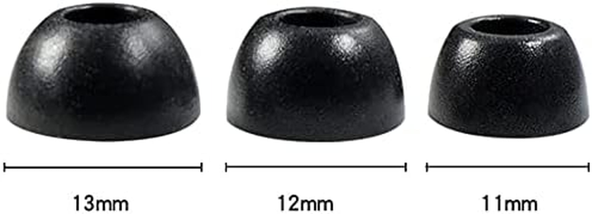 ALXCD Foam Ear Tips Compatible with Echo Buds 2 2Nd Gen Earbuds, S/M/L 3 Sizes 3 Pairs Soft Memory Foam Earbud Tips, Replacement for Echo Buds 2, Black S M L  ALXCD   