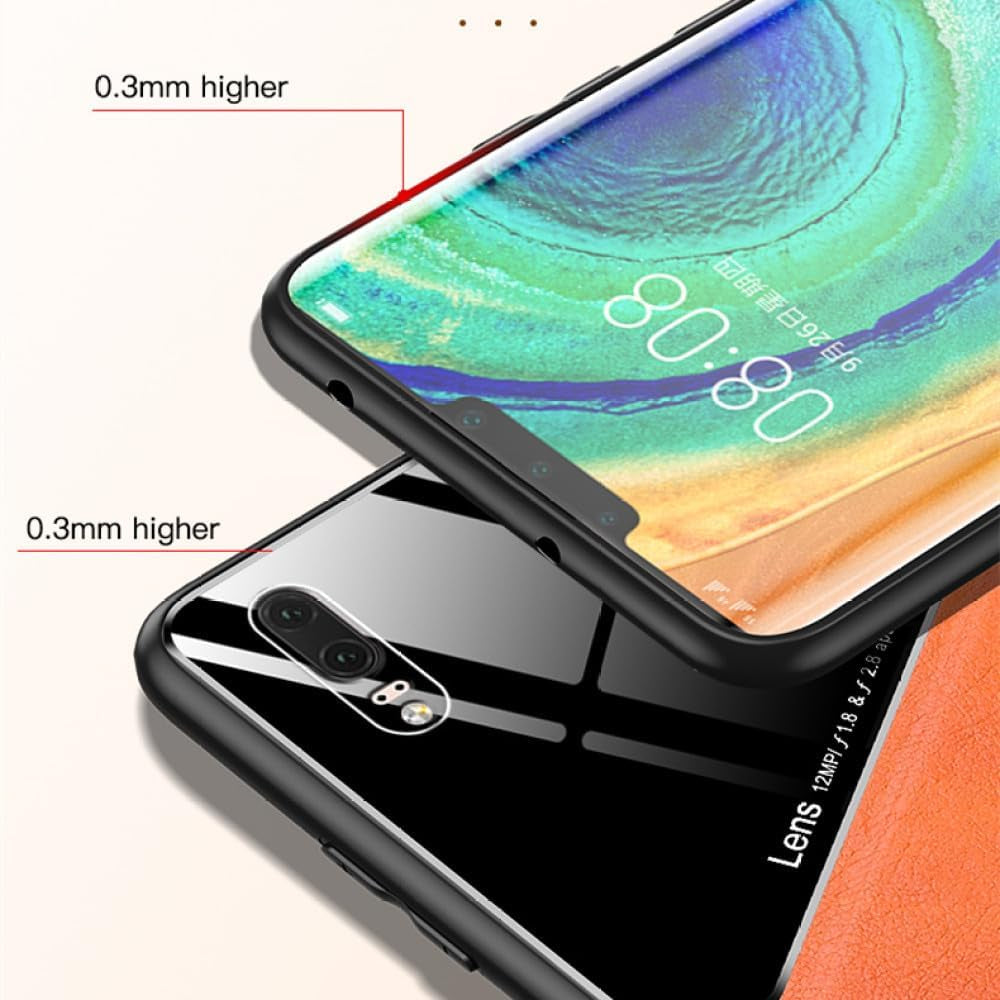 YOGISU Leather Magnetic Shockproof Case for Huawei P20Lite P20 Cover Protective Phone Shell for Huawei P20 Pro,Blue,For P30 Pro  YOGISU   