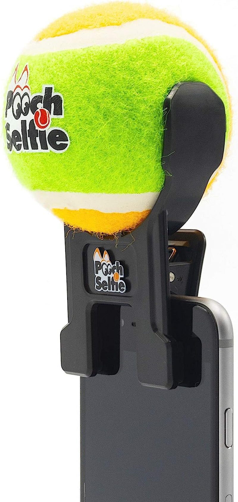 Pooch Selfie: Cell Phone Dog Universal Selfie Stick, Dog Training, Tennis Ball for Dogs Photos, Pet Selfie Tool Get Your Pooches Attention (AS SEEN on Shark Tank) - Green  Clever Dog Products LLC   