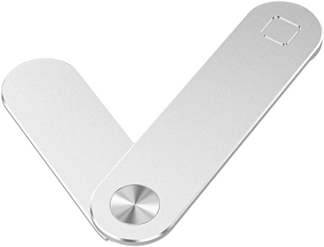 LUOZZY Computer Stand Laptop Phone Holder Laptop Stand Magnetic Laptop Phone Holder (Silver)  LUOZZY   
