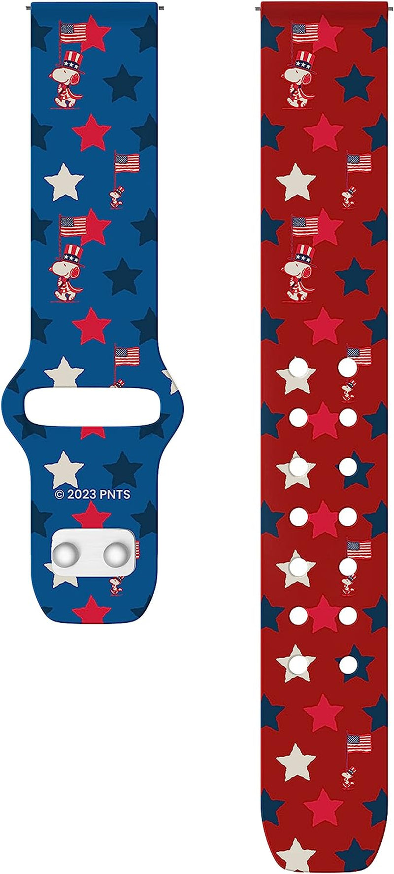 Affinity Bands Peanuts Patriotic HD Watch Band Compatible with Samsung Galaxy Watch  Affinity Brand Partners   
