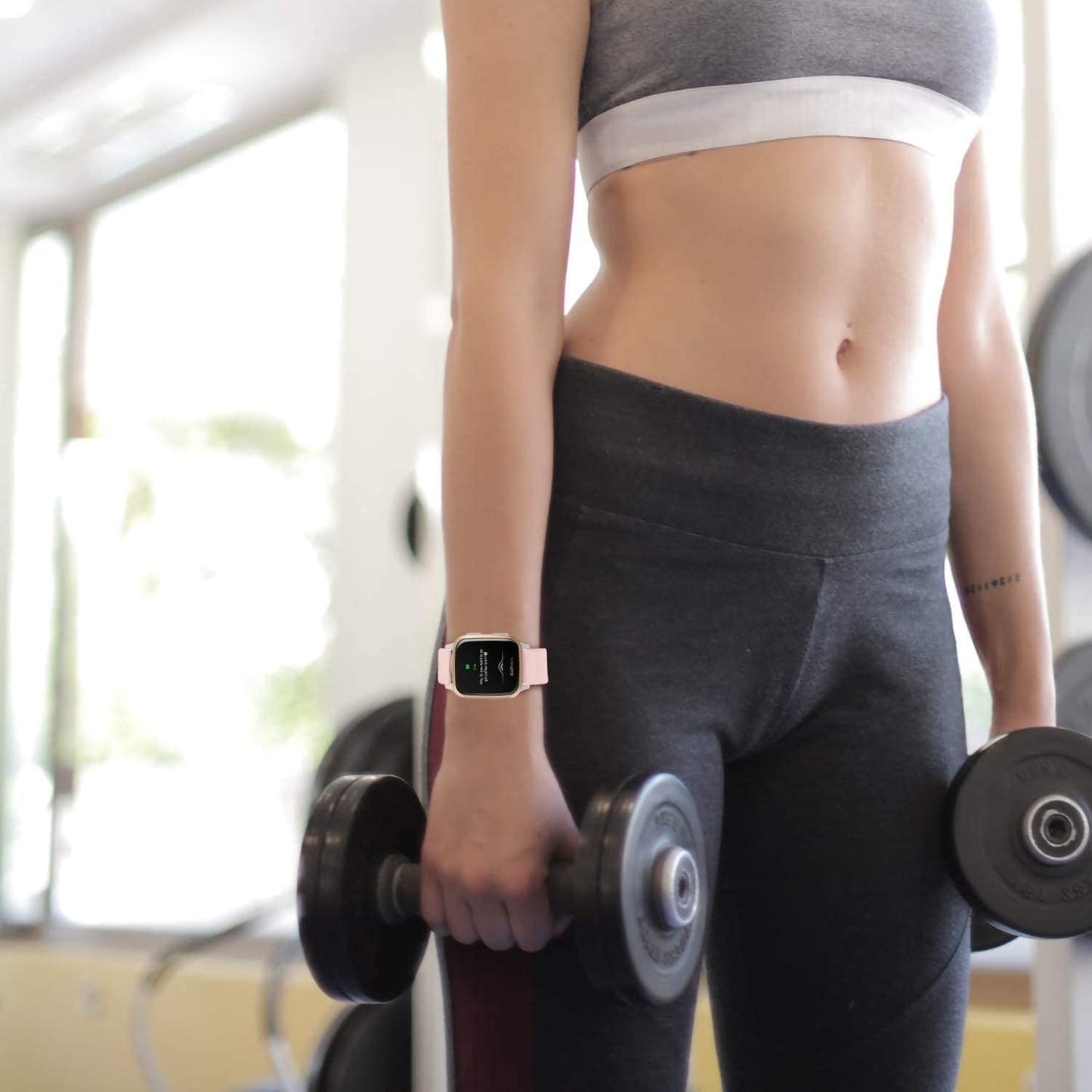 Vicrior Bands Compatible with Garmin Venu/Venu Sq Smart Watch, 6PCS Soft Silicone Fadeless Pattern Printed Floral Replacement Band for Garmin Vivoactive 3 / Vivomove/Luxe/Hr  ViCRiOR   