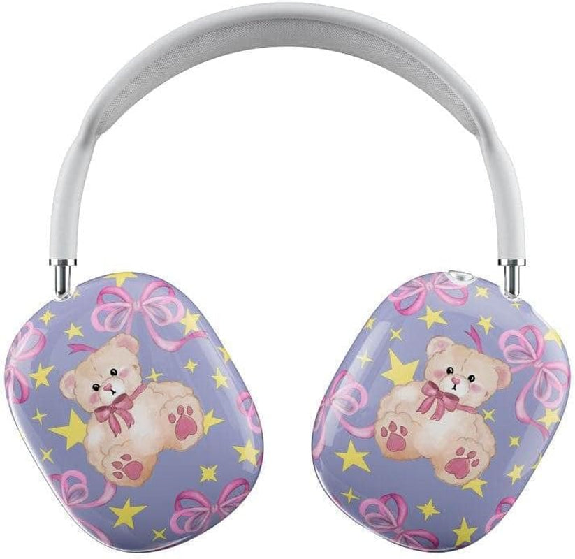 Wildflower Limited Edition Airpods Max Case Full Protective Cover, Pink Posie Rosie  Wildflower Bear-y Bow Dream  