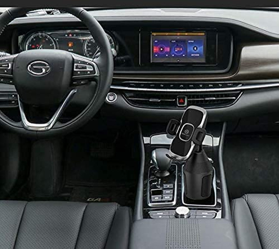 Wixgear Cup Phone Holder for Car, Car Cup Holder Phone Mount Adjustable Automobile Cup Holder Smart Phone Cradle Car Mount  WizGear   