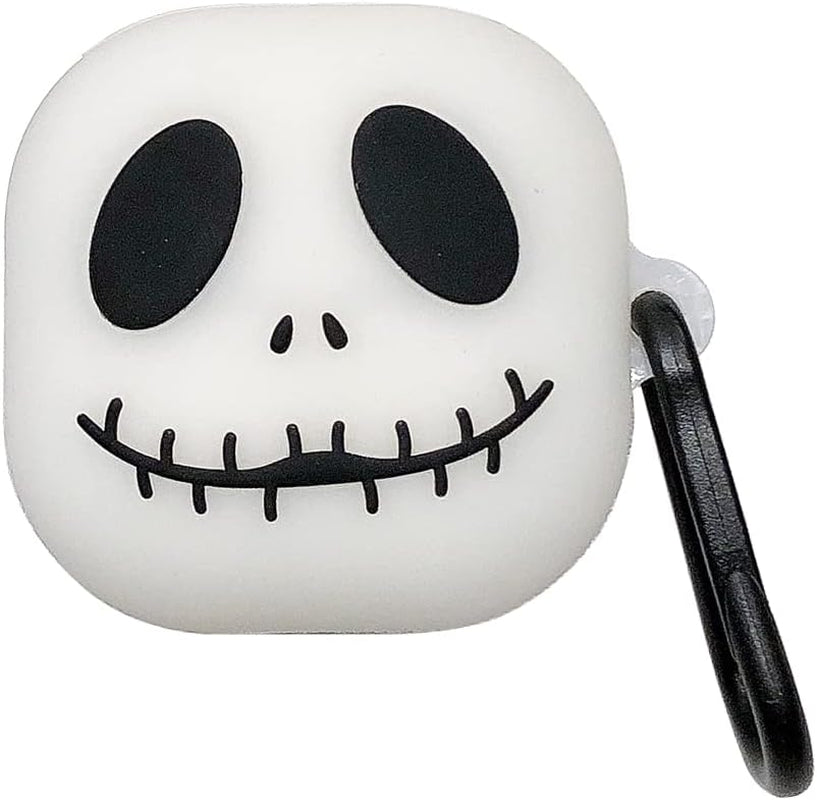 Case Compatible with Samsung Galaxy Buds 2 Case (2021)/ Galaxy Buds Pro (2021)/Galaxy Buds Live (2020)/Buds2 Pro Case (2022), Cartoon Anime Silicone Protective Cute Cover for Women Smart Donkey  KIRDEIVY Funny Skull Galaxy Buds 2/Pro/Live 