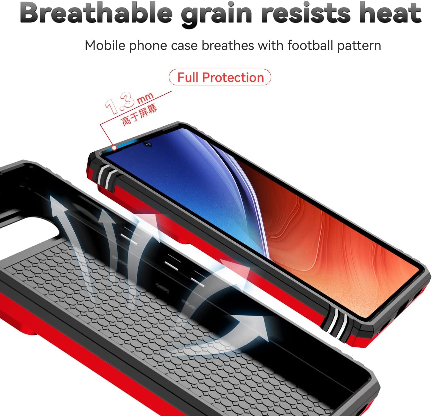 Sunstory for Google Pixel 7A Case with Tempered Glass Screen Protector & Slide Camera Cover & Kickstand, [Not for Pixel 7/7 Pro Phone], Google 7A Case [Military Grade] Case for Pixel 7A (Red)  SunStory   