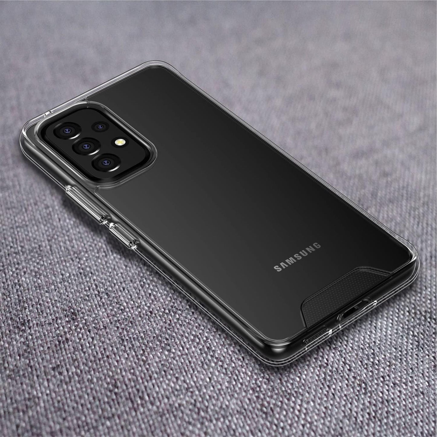 Rayboen Case for Galaxy A53 5G Crystal Clear Designed Non-Slip Shockproof Protection Phone Case, Hard PC Back Flexible TPU Slim Fit Light and Durable Cover for Samsung Galaxy A53 5G  Rayboen   