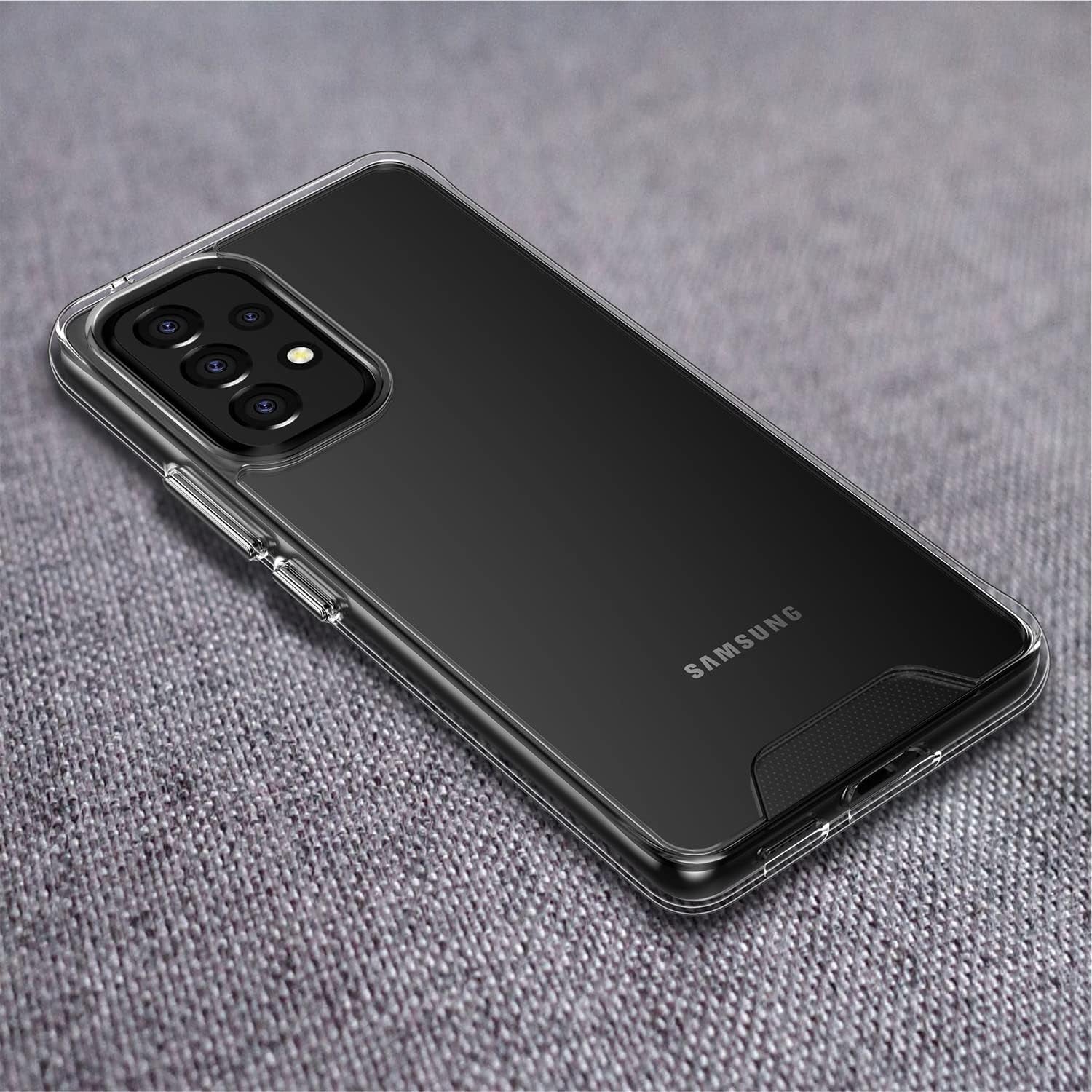 Rayboen Case for Galaxy A53 5G Crystal Clear Designed Non-Slip Shockproof Protection Phone Case, Hard PC Back Flexible TPU Slim Fit Light and Durable Cover for Samsung Galaxy A53 5G  Rayboen   