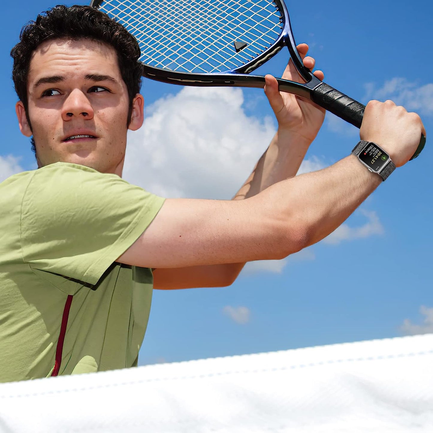 OYODSS Woven Fabric Cloth Band Compatible with Apple Watch Bands 38Mm 40Mm 41Mm 42Mm 44Mm 45Mm 49Mm, Adjustable Breathable Sport Strap for Iwatch Ultra Series 8/7/6/5/4/3/2/1 SE Women Men  OYODSS   