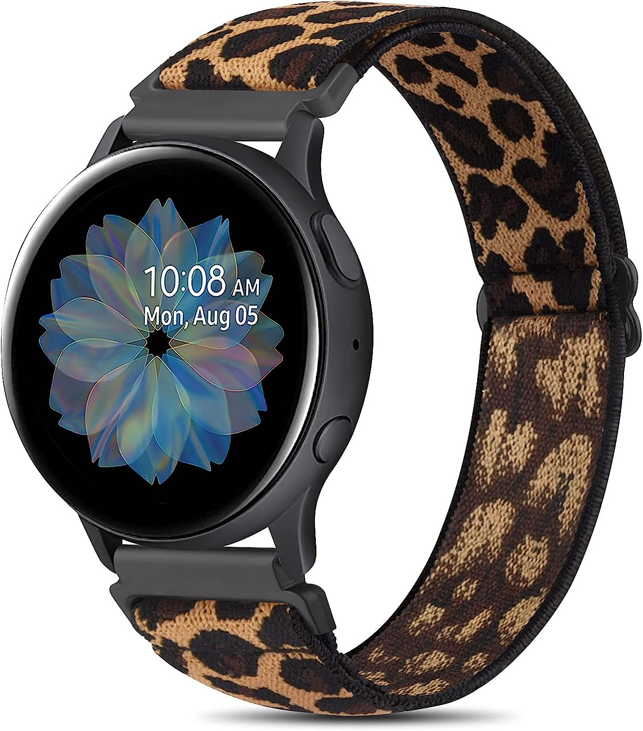 3 Pack Elastic Bands Compatible with Samsung Galaxy Watch 4 44Mm 40Mm, Samsung Galaxy Watch 4 Classic 46Mm 42Mm, 20Mm Adjustable Elastic Nylon Sport Stretchy Wristband for Women Men  Meliya   