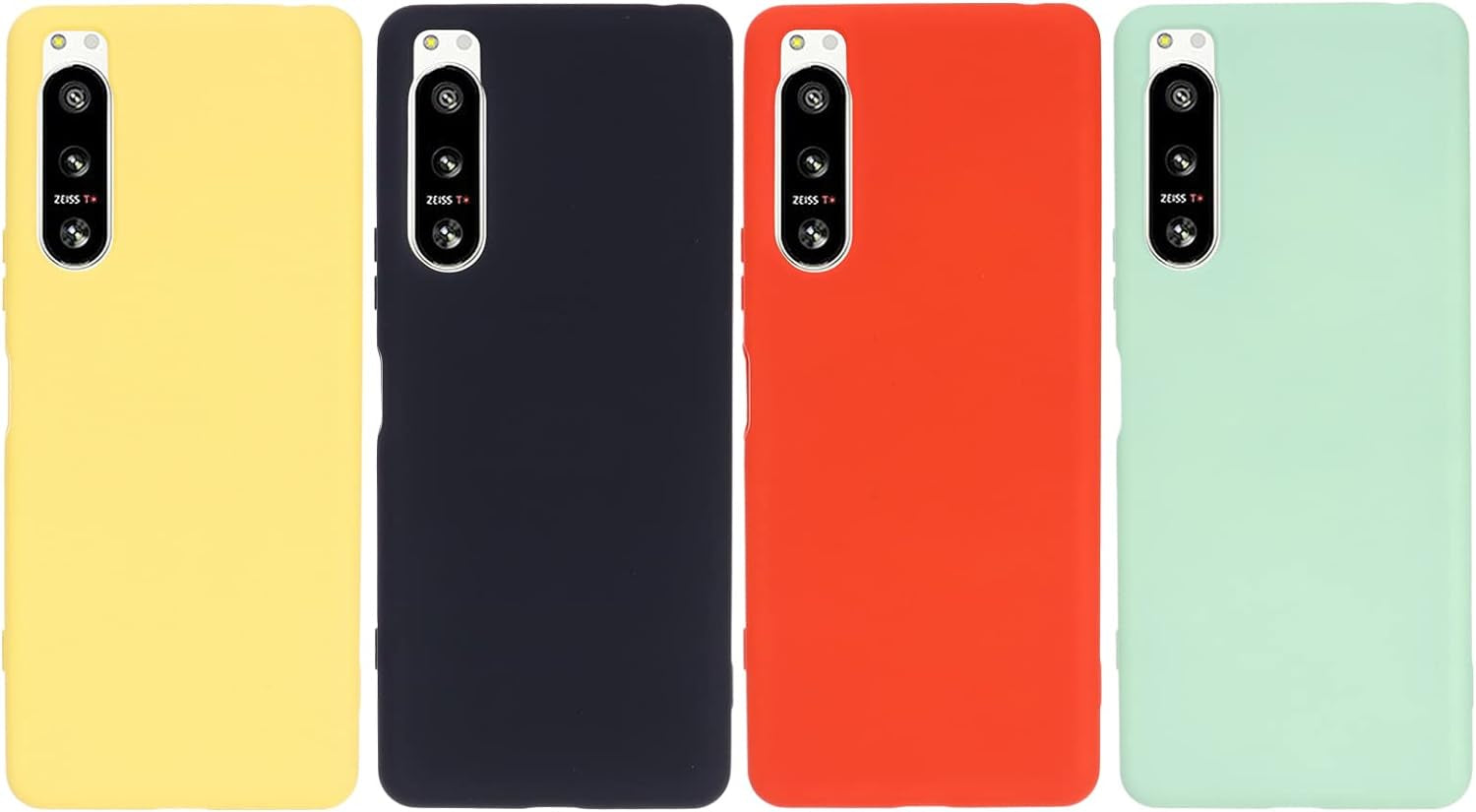 Compatible with Sony Xperia 5 IV 6.1" 2022 Slim Silicone Shockproof Back Case Cover Full Body Cover Slim Phone Case for Sony Xperia 5 IV 6.1" 2022  XBS-Better   