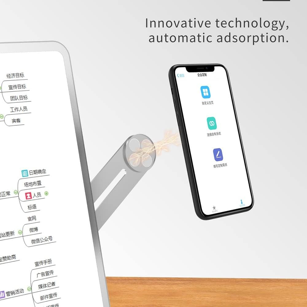 XXXDXDP Aluminum Alloy Laptop Expand Stand Magnetic Dual-Screen Stand Support Notebook Desktop Holderf  XXXDXDP   