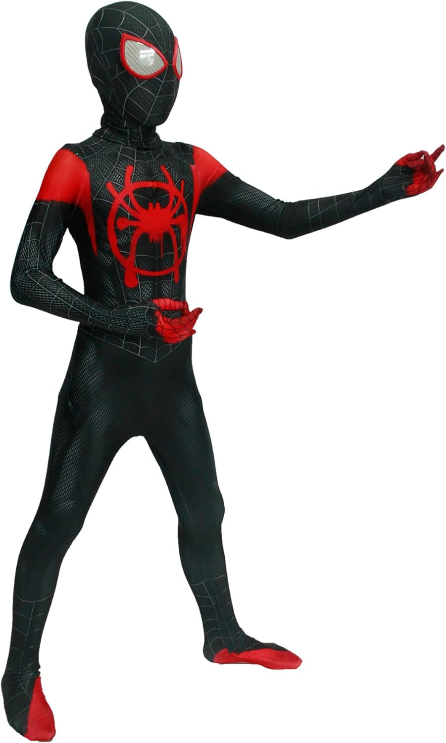 DAMEZZ Boys Superheroes Costumes Kids Spandex Cosplay Bodysuit Jumpsuit Role-Playing Zentai Suit for Halloween  DAMEZZ   