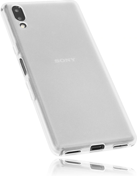Mumbi Mobile Phone Case Compatible with Sony Xperia L3 Transparent White  Claus GmbH   