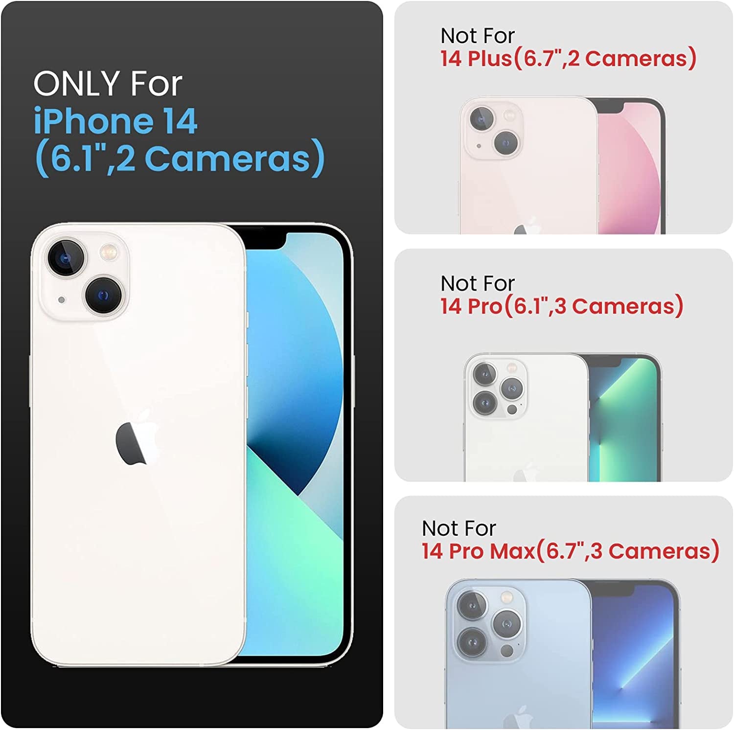 Firenova for Iphone 14 Case, Silicone Upgraded [Camera Protection] Phone Case with [2 Screen Protectors], Soft Anti-Scratch Microfiber Lining Inside, 6.1 Inch, Alpine Green  FireNova   