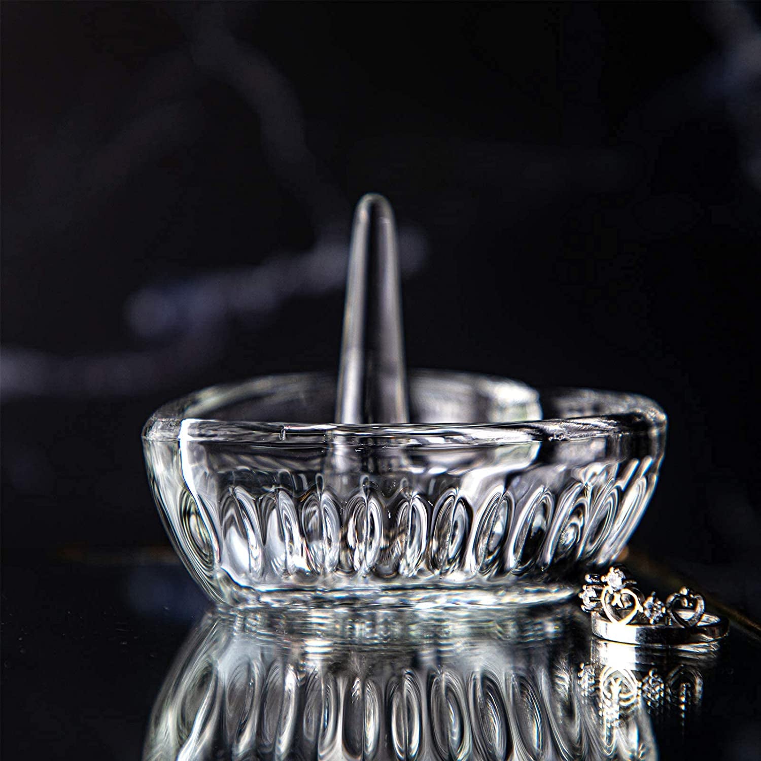 H&D Crystal Ring Holder Dish  H&D Crystal Manufacture CO.,LTD   