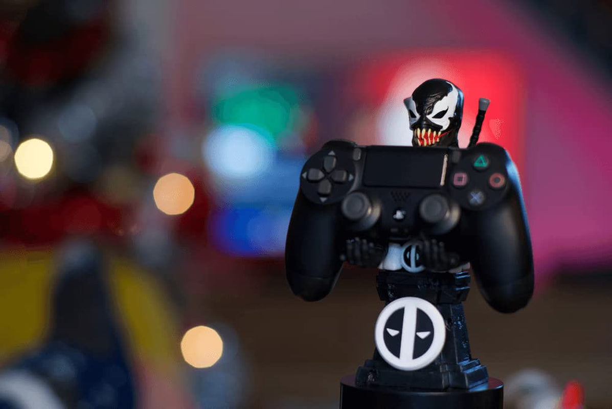 Cable Guys - Deadpool "Back in Black" Venom Accessory Holder for Gaming Controllers and Smartphones (Electronic Games////)  Exquisite Gaming   