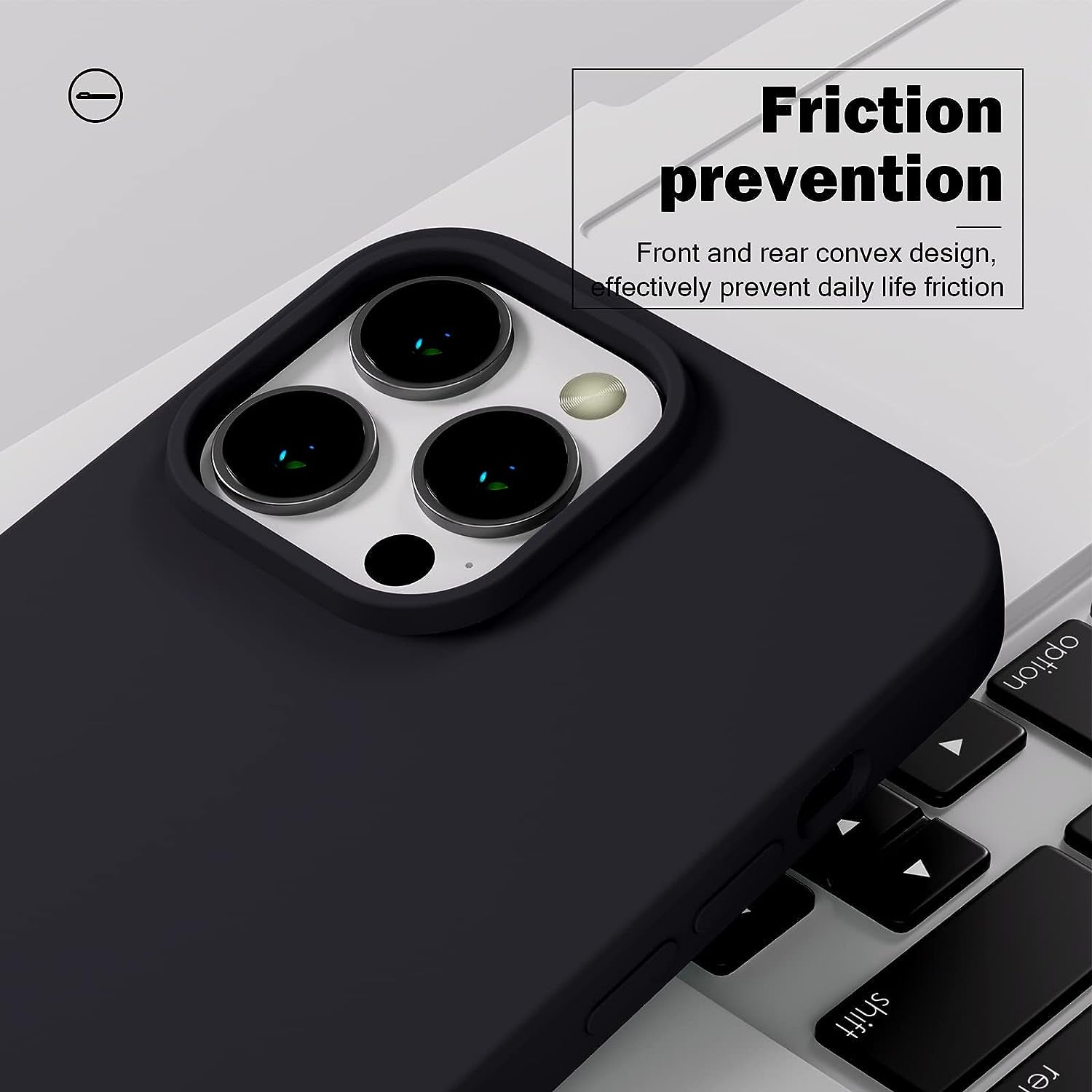 AKABEILA Case for Xiaomi 13 Case 6.36 Inch Liquid Silicone Slim Silky Soft Touch TPU Shockproof Case Cover with Anti-Scratch Microfiber Lining  AKABEILA   