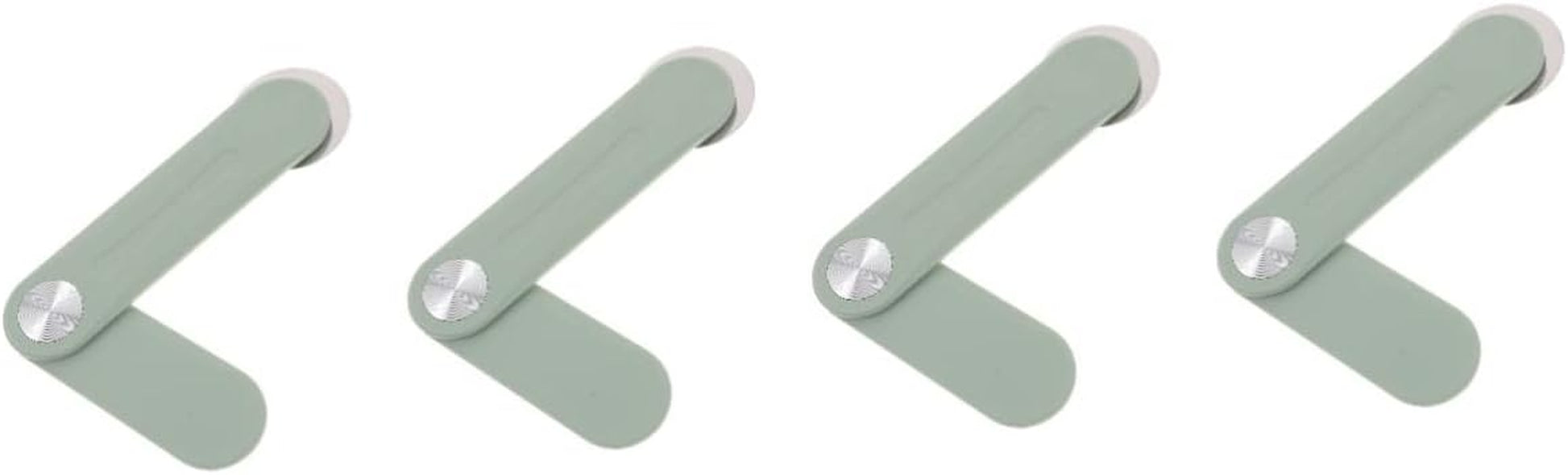 SOLUSTRE 4Pcs Expand Mobile Phone Bracket Portable Monitor Stand Magnetic Phone Mount Notebook Stand Phone Side Mount Clip Computer Side Mount Clip Laptop Side Mount Phone Holder Desk Abs  SOLUSTRE   