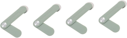 SOLUSTRE 4Pcs Expand Mobile Phone Bracket Portable Monitor Stand Magnetic Phone Mount Notebook Stand Phone Side Mount Clip Computer Side Mount Clip Laptop Side Mount Phone Holder Desk Abs  SOLUSTRE   