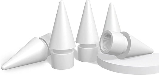 MXCOIRTP 5 Packs Apple Pencil Tips, Replacement Pen Tips for Ipad, Ipencil Nib Compatible with Apple Pencil 1St/2Nd Generation Ipad Pro Air Mini - White  MXCOIRTP   