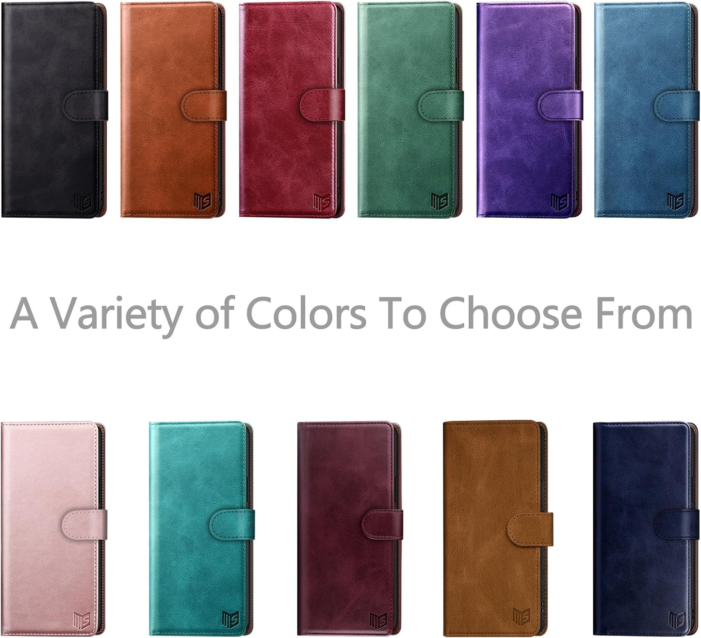 SUANPOT for Google Pixel 8 5G Wallet Case with RFID Blocking Credit Card Holder,Flip Book PU Leather Protective Cover Women Men for Pixel 8 Phone Case Blue Green  SUANPOT   