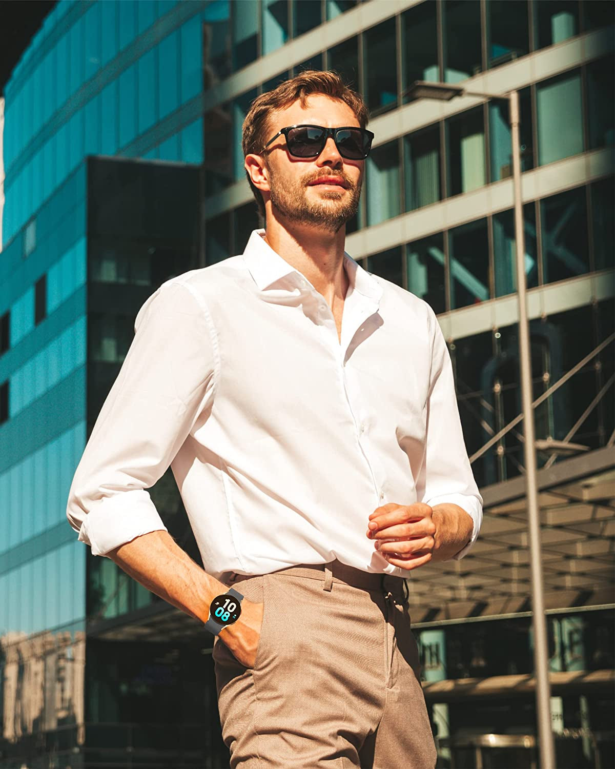 GGKING 10 Pack Compatible with Samsung Galaxy Watch 5 Band Galaxy Watch 4 Band 40Mm 44Mm Galaxy Watch 5 Pro 45Mm Galaxy Watch 4 Classic 42Mm 46Mm Gapless Soft Strap Silicone No Gap Wristband for Women Men  GGKING   