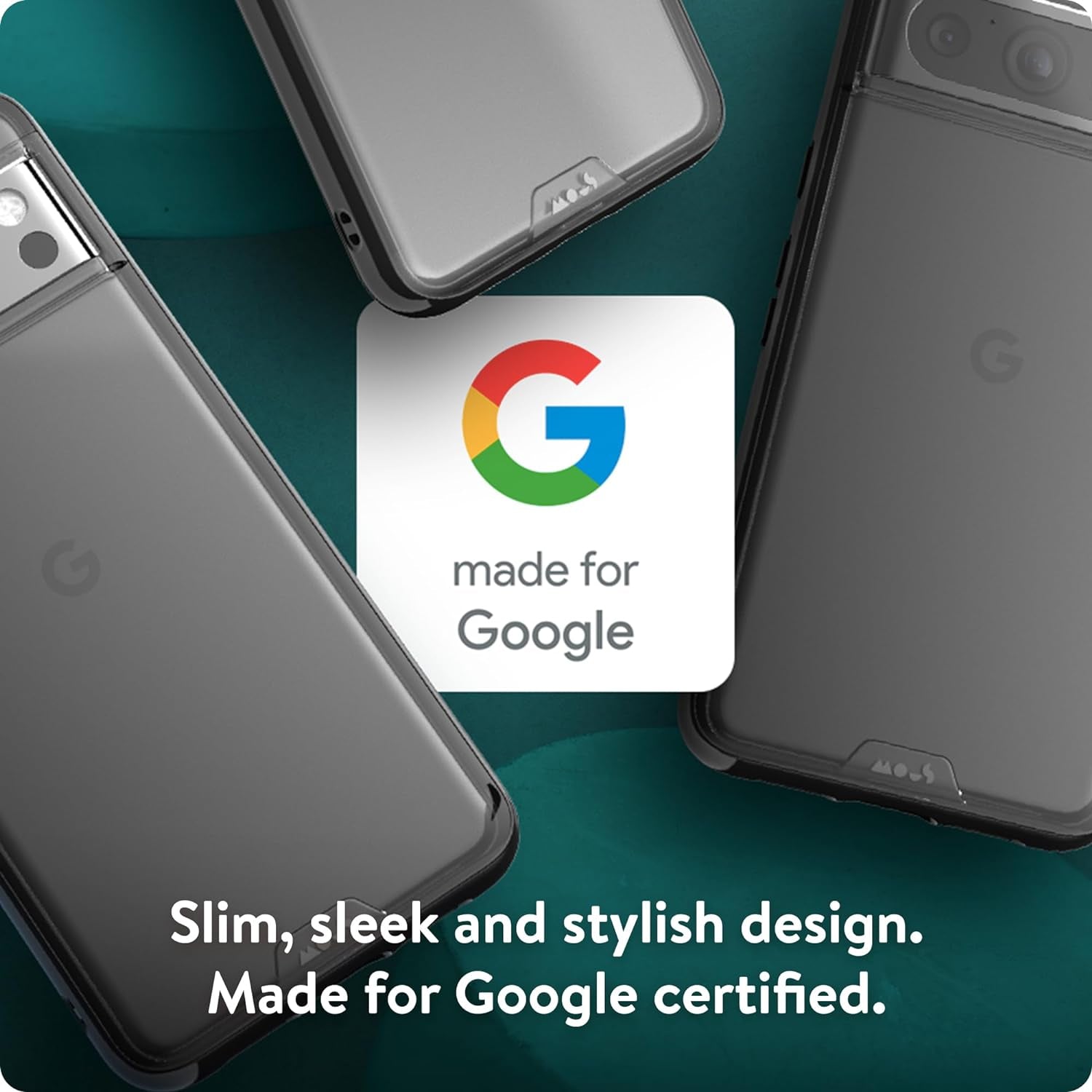 Mous for Google Pixel 8 Pro Case Clear - Clarity - Protective Pixel 8 Pro Case - Scratch Resistant Crystal Clear & Slim Design - Shockproof Phone Cover  Mous   