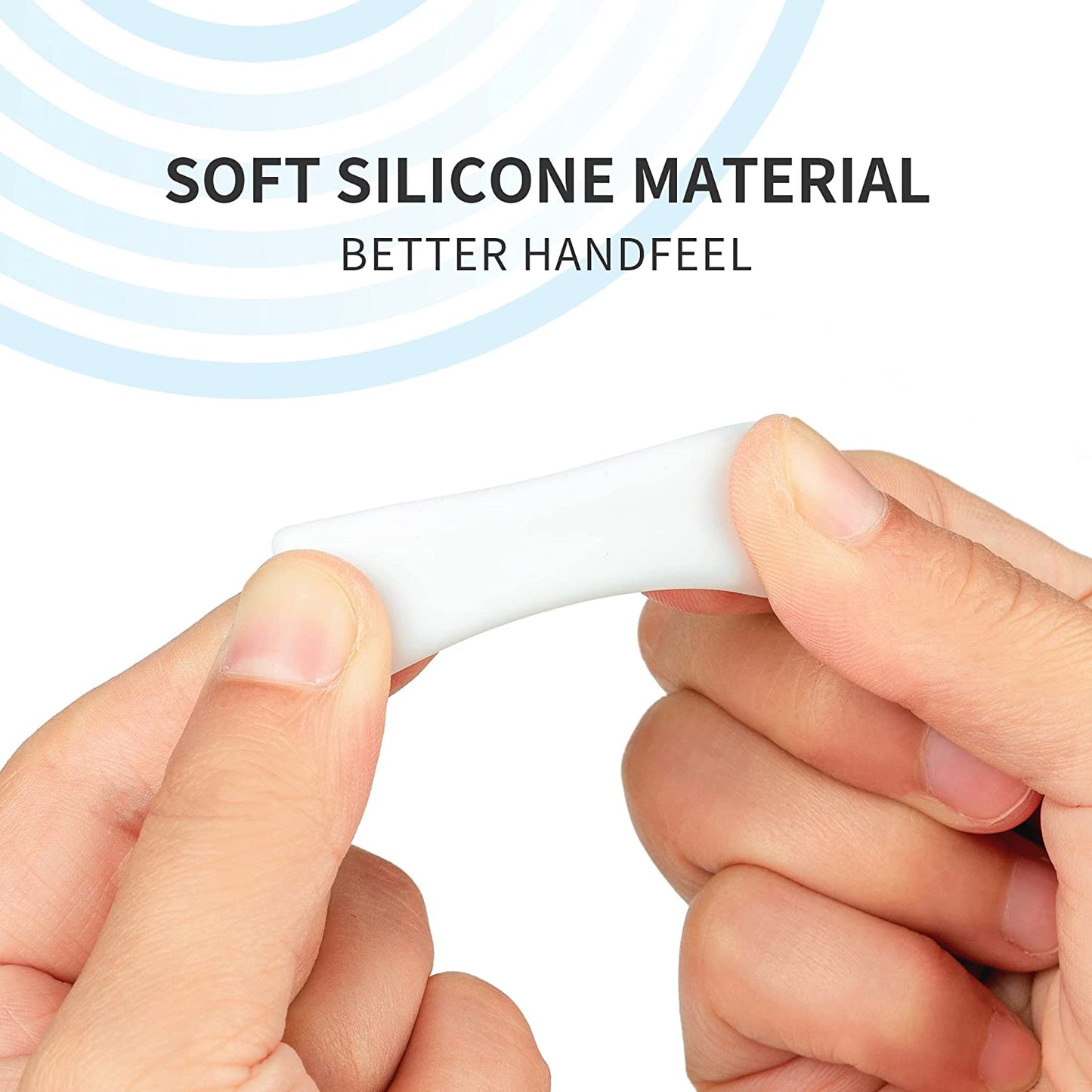 9 Pack Grip Holder for Apple Pencil 2Nd Generation,3 Sizes Protective Stylus Grip Ergonomic Silicone Sleeve Accessories,Compatible with Ipad Pro 11 12.9 Inch,White,Grey,Green  Litumfen   