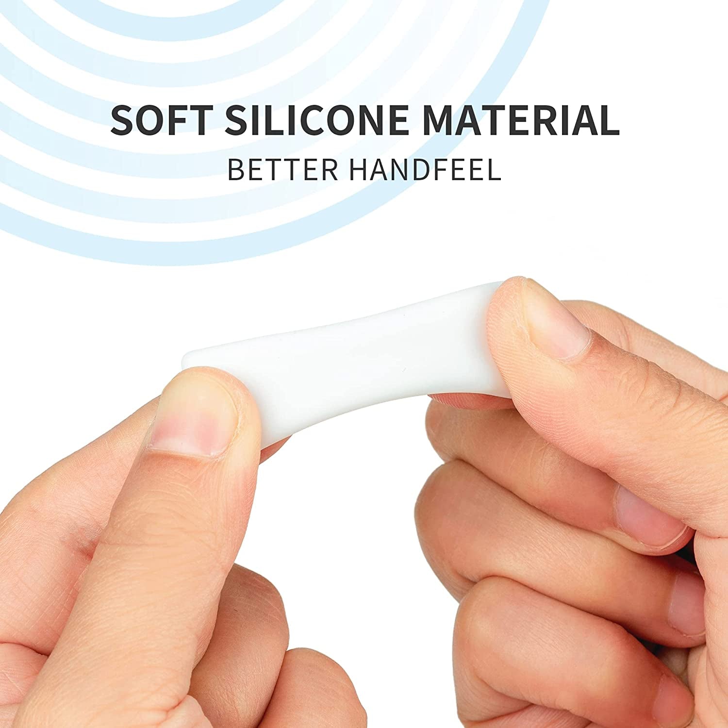 9 Pack Grip Holder for Apple Pencil 2Nd Generation,3 Sizes Protective Stylus Grip Ergonomic Silicone Sleeve Accessories,Compatible with Ipad Pro 11 12.9 Inch,White,Grey,Green  Litumfen   