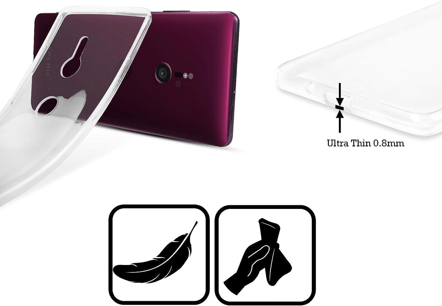 Head Case Designs Officially Licensed Dexter'S Laboratory Icons Graphics Soft Gel Case Compatible with Sony Xperia Pro-I  Head Case Designs   