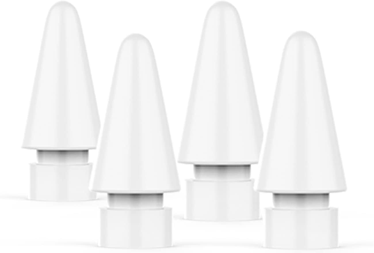 4 Pack Replacement Tips Compatible with Apple Pencil 2 Gen Ipad Pro Pencil - Ipencil Nib for Ipad Pencil 1 St/Pencil 2 Gen White  Isvo   