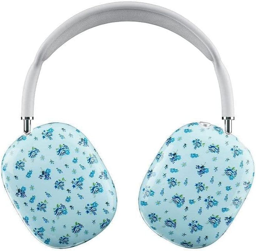 Wildflower Limited Edition Airpods Max Case Full Protective Cover, Pink Posie Rosie  Wildflower Forget Me Not Floral  