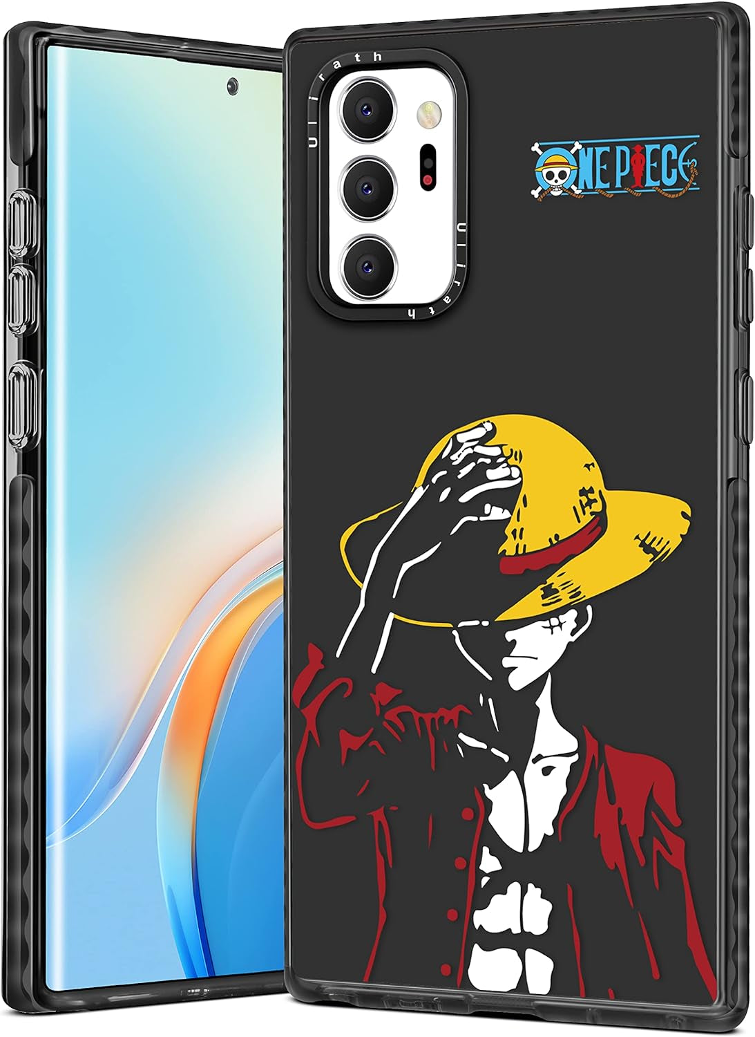 Ulirath for Samsung Galaxy Note 20 Ultra 6.9" Case Cartoon Dont Touch My Phone Designer Pattern Cover Cool Funny for Girly Girls Kids Boys Bumper Soft Protective Phone Cases for Galaxy Note 20 Ultra  Ulirath For Samsung Galaxy Note 20 Ultra-Black Piece  