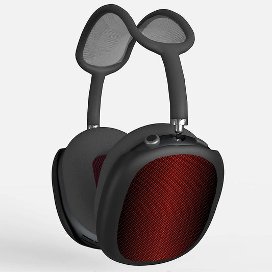 Pimpcase Compatible with Airpods Max Case Cover Headphone Red Carbon Fiber Printed  PimpCase   