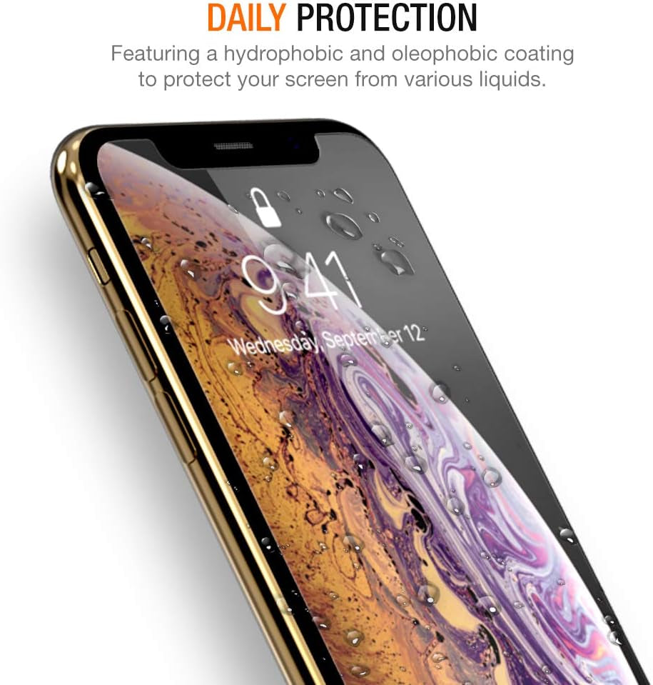 Trianium Tempered Glass Screen Protector Designed for Apple Iphone 11 Pro/Iphone Xs/Iphone X 5.8-Inch, 3 Pack HD Clarity 0.25Mm Film [Alignment Case Tool Included]  Trianium   