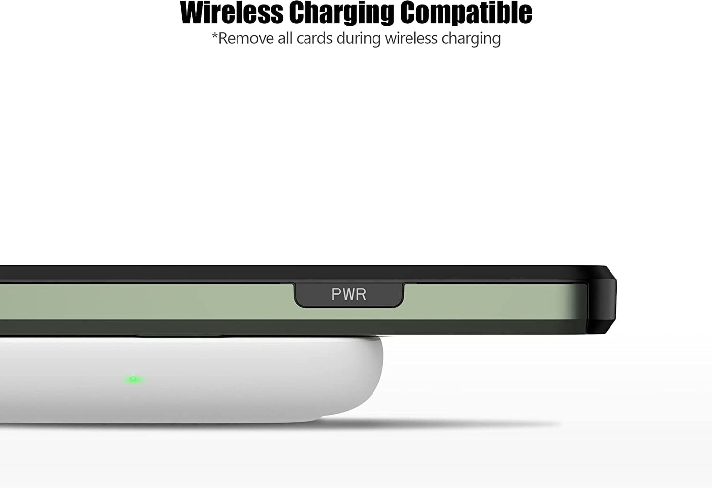 Nvollnoe for Iphone 14 Case with Card Holder Heavy Duty Protective Dual Layer Shockproof Hidden Card Slot Slim Wallet Case for Iphone 14 for Women&Men(Green)  Nvollnoe   