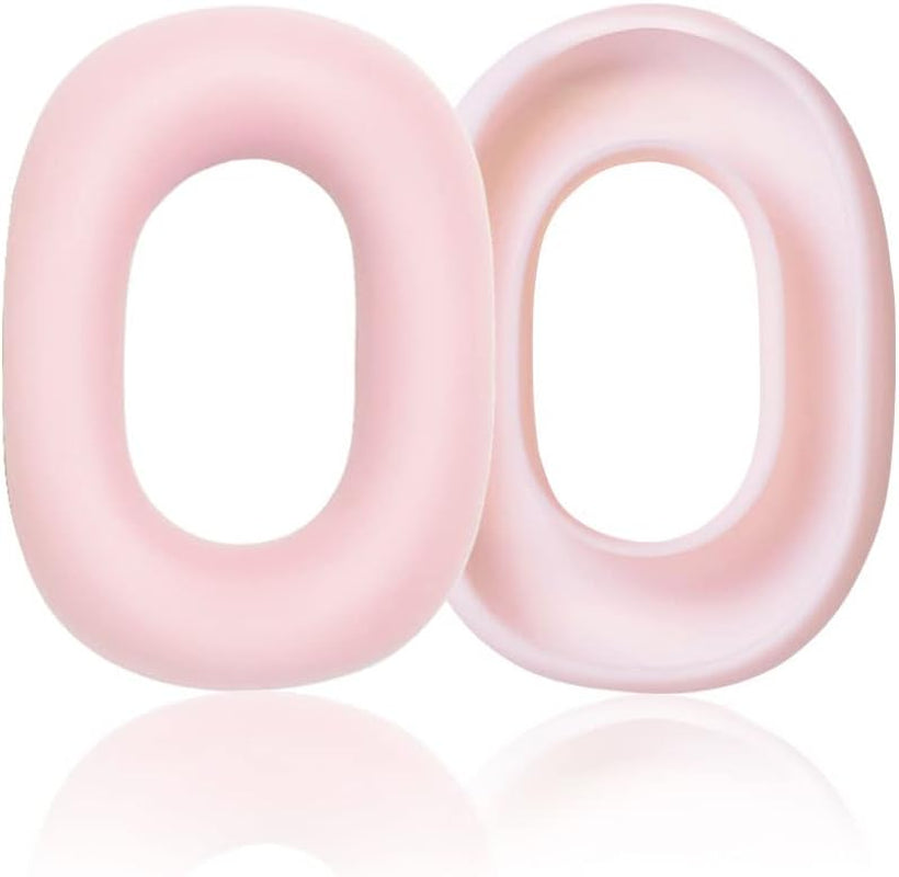 Replacement Soft Silicone Earpads Internal Ear Pads Cushions Protectors Covers Accessories Compatible with Apple Airpods Max Headphones (Pink)  CONVELIFE   