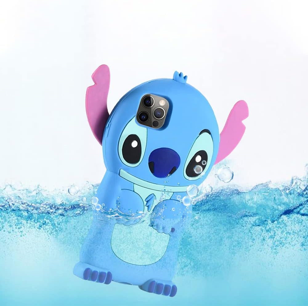 ZCSIBORUI Compatible with Iphone 12 Pro Max Case, 3D Cartoon Silicone Cover, Cute Cartoon Animal Character Cool Shockproof Silicone Protective Shell Skin Case for Iphone 12 Pro Max  ZCSIBORUI   