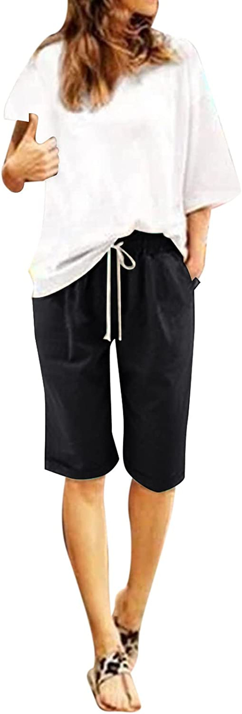 HSSDH Shorts for Women Beach, Women'S Casual Shorts Quick Dry Lightweight Summer Travel Beach Shorts for Women  HSSDH   