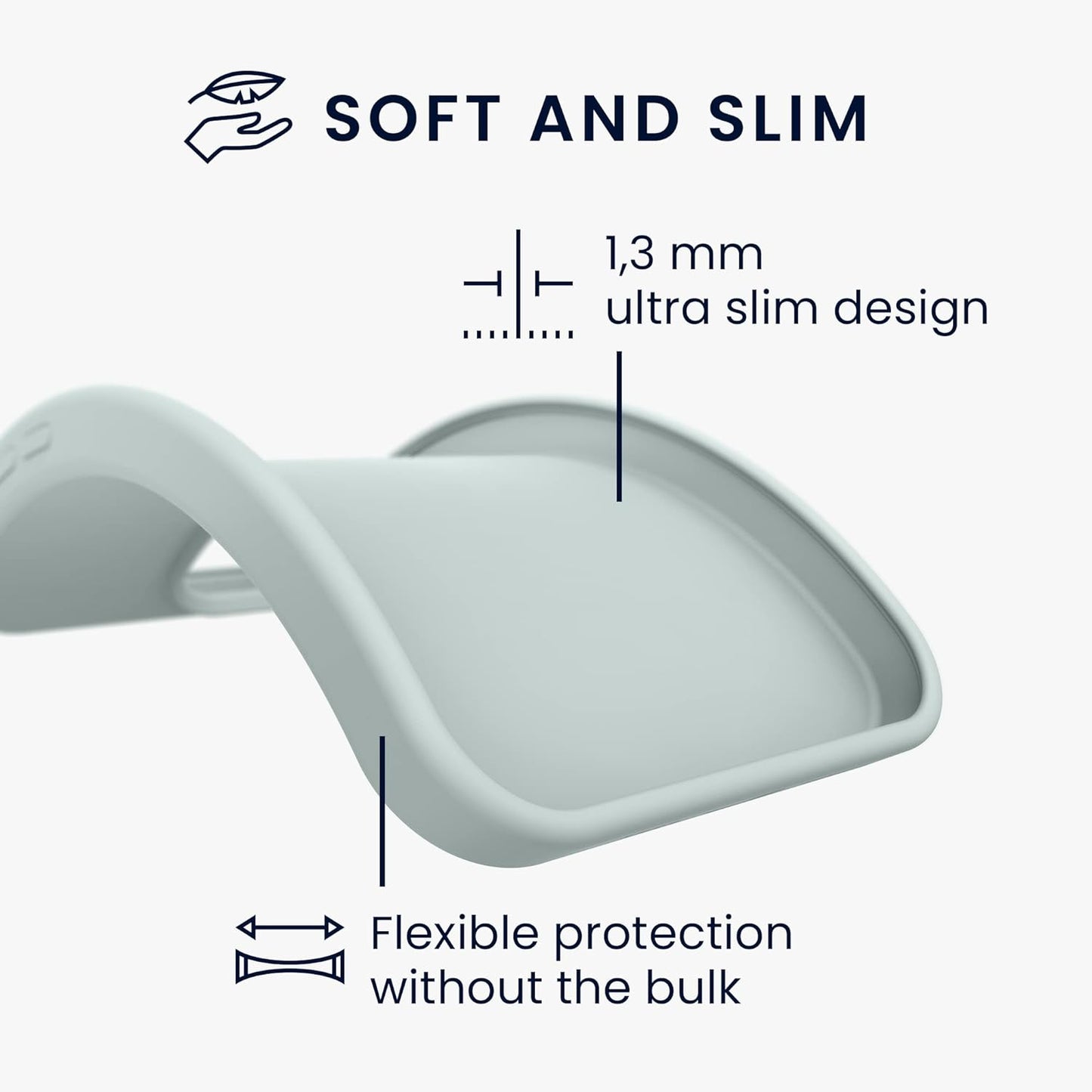 Kwmobile Case Compatible with Sony Xperia 10 IV Case - Soft Slim Protective TPU Silicone Cover - Cool Mint  KW-Commerce   