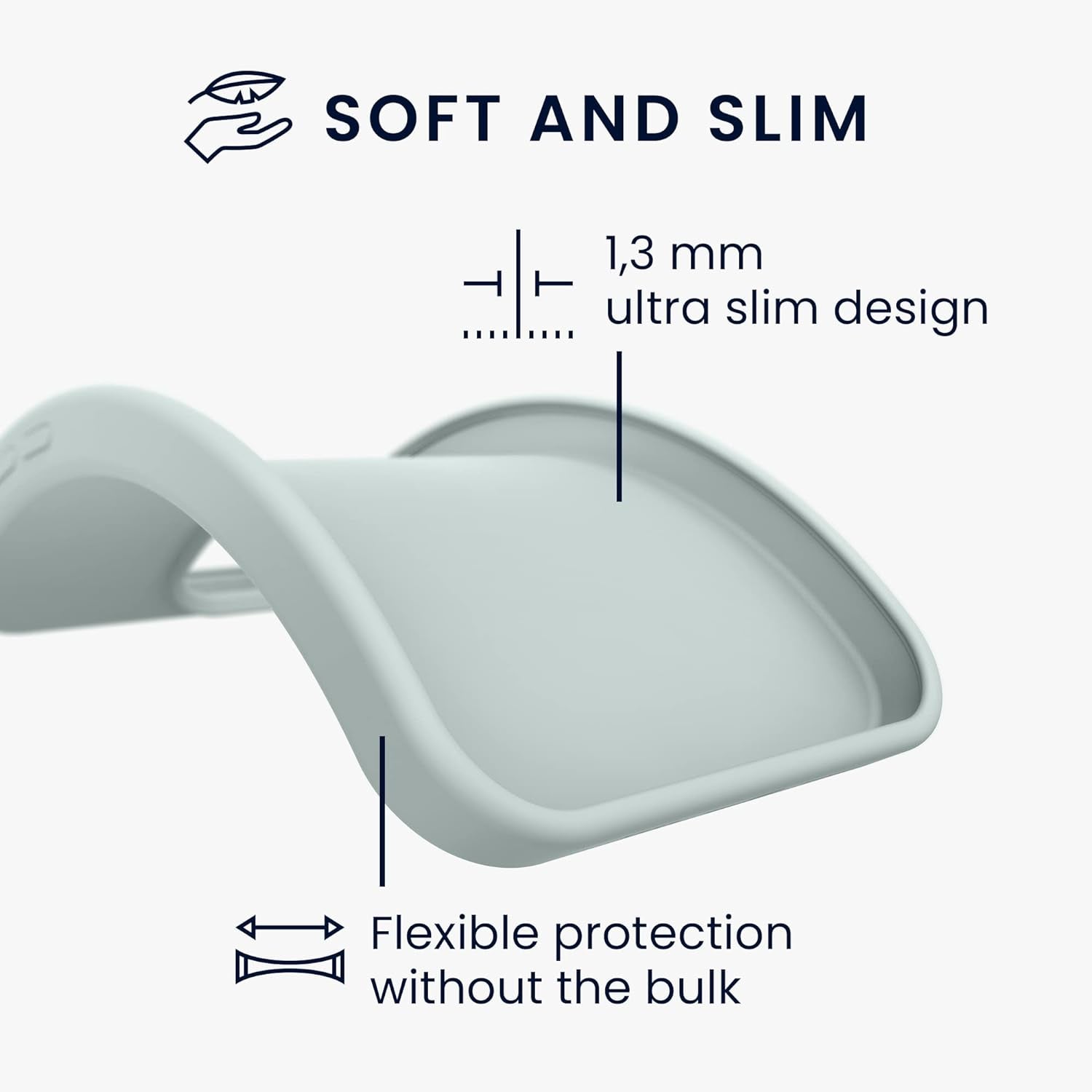 Kwmobile Case Compatible with Sony Xperia 10 IV Case - Soft Slim Protective TPU Silicone Cover - Cool Mint  KW-Commerce   