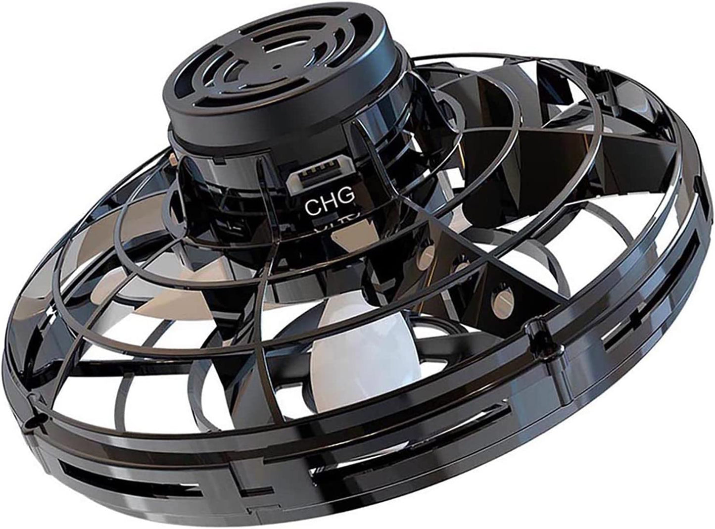 Taosmart Ifly Flying Spinner Mini Drone UFO Toy for Kids Hand Controlled Operated Ball Popular Gift Spinning and Fly like Boomerang with Led Light Dark  Taosmart   