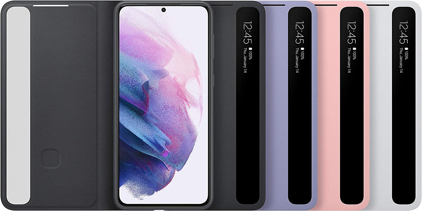 Samsung Galaxy S21+ Case, S-View Flip Cover - Black (US Version)  Samsung   