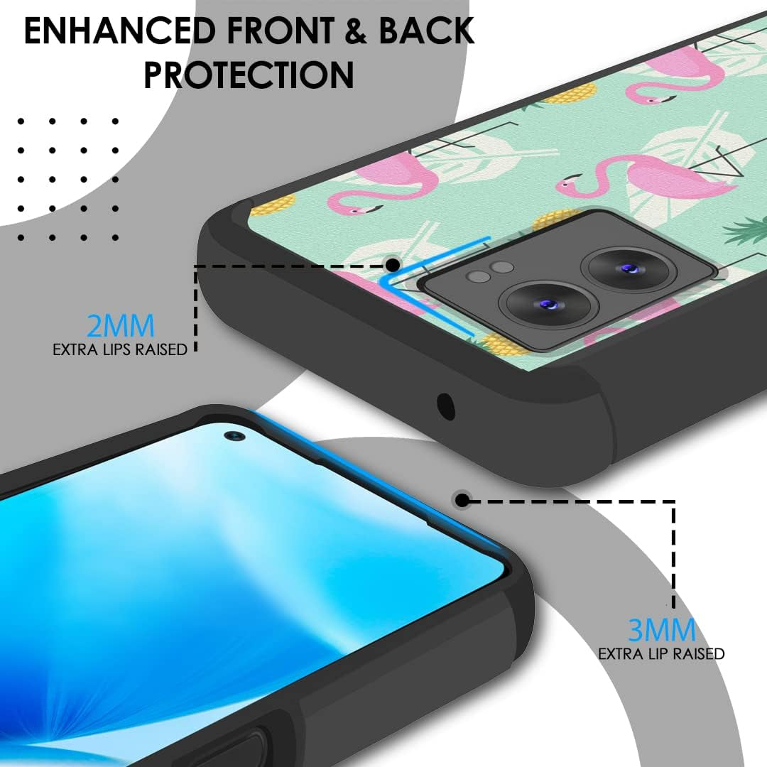 Hrwireless Compatible for Oneplus Nord N300 5G Phone Case Cover, Heavy Duty (Magnetic Mount Friendly) Series with Premium Minimalistic Design for Accidental Drops for Men Women Girls Boys  HRWireless   