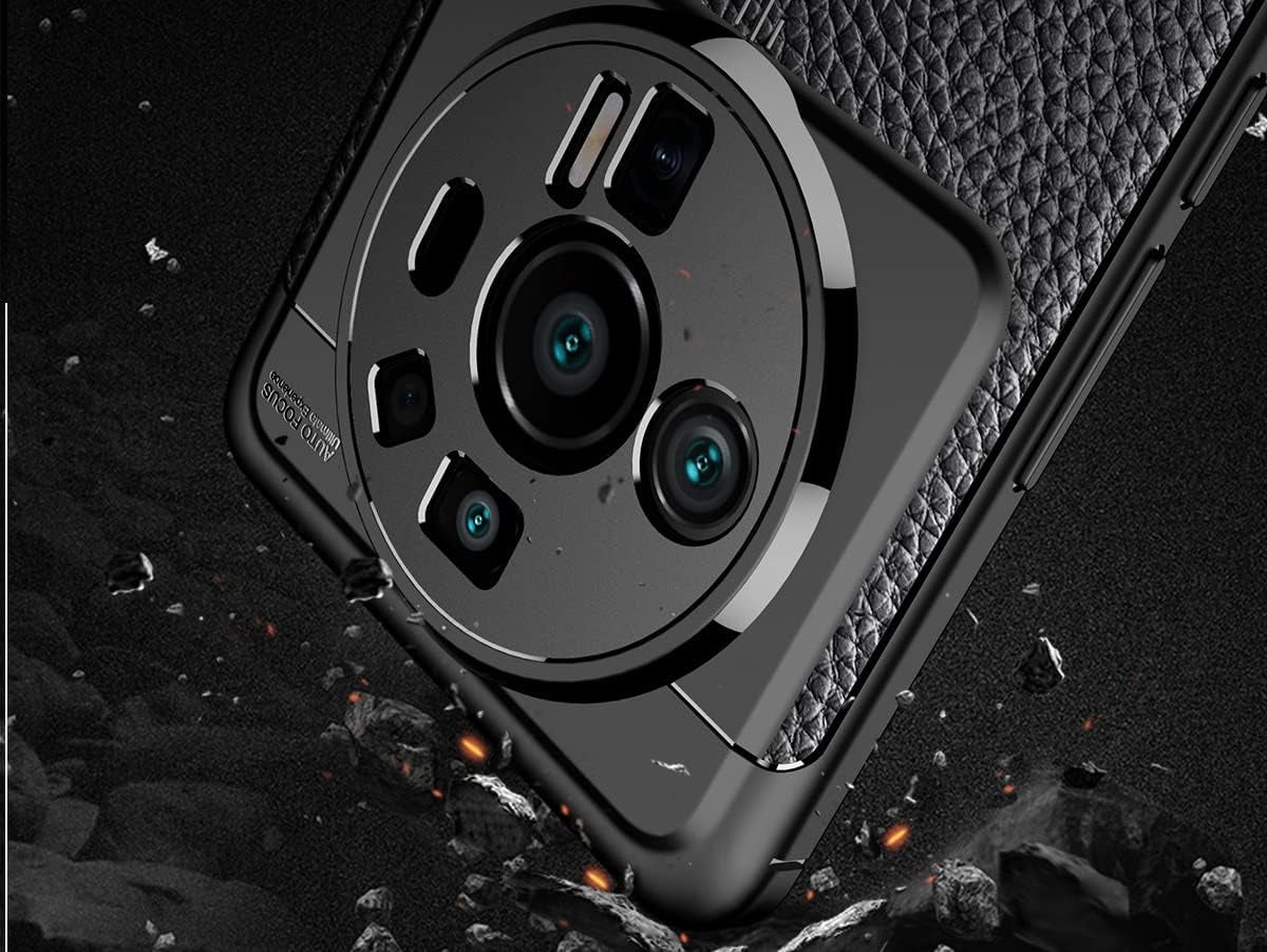 Cruzerlite Case Compatible with Xiaomi Mi 12 Ultra Case Carbon Fiber Texture Design Cover Anti-Scratch Shock Absorption Case Made for Xiaomi Mi 12 Ultra Case (2022) (Leather Black)  Swiss Case Limited   